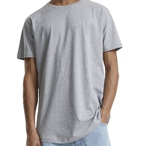 Camiseta de Algodón Oversize Casual Personalizada al por Mayor OEM ODM para Hombre, 210GSM, Cuello Redondo Liso, Estilo Urbano - Product Image 2