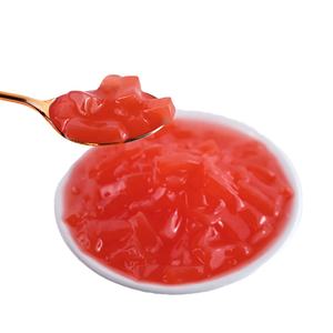 Strawberry Coconut <b>Jelly</b> Nata de Coco 3.85kg bottle - Product Image 1