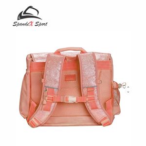 กระเป๋าเด็กแบบ unisex ลายกลิตเตอร์  วัสดุโพลีเอสเตอร์  ความจุ 20 ลิตร  สายสะพายไหล่โค้งมน  ซิปปิด  หูหิ้วแบบยืดหดได้  รับสกรีนโลโก้ - Product Image 5