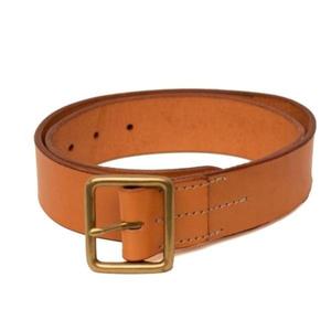 Ceintures pour hommes en cuir 100% noir, fabriquées en Inde, style européen tendance, logo personnalisé fait main, boucle en acier - Product Image 5