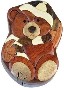 Handcrafted Wooden 3D Puzzle <b>Box</b> Religion Theme for Ester Christmas Souvenir Intarsia Engraved DIY Crafts <b>Cheap</b> Price Wholesale - Product Image 6
