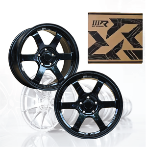 ล้อแม็กซ์รถยนต์อลูมิเนียมอัลลอยด์ 3R ใหม่ สีดำเงา JDM VOLK TE37 S-PLUS ขนาด 17 นิ้ว 5 รู 100 04115-V39 - Product Image 4