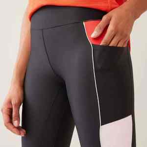 Latest design Women's Soft High Waisted Leggings <b>Tummy</b> <b>Control</b> Tight Yoga Pants With Cargo Pockets - Product Image 2