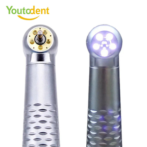 Pièce à <span class=keywords><strong>main</strong></span> dentaire OEM à turbine à air haute vitesse, avec générateur électronique, 5 LED, 5 jets d'eau, sans ombre et cartouche à roulement céramique - Product Image 3