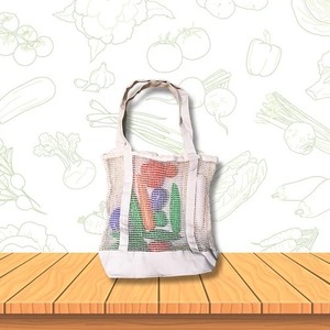 Bolsas de malla de algodón ecológicas para compras, almacenamiento de productos, eventos y uso diario, disponibles a buen precio. - Product Image 4