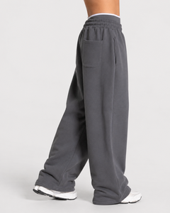 Pantalon de jogging décontracté surdimensionné en molleton respirant pour garçon, avec motif Graphite Contrastline personnalisé - Product Image 2