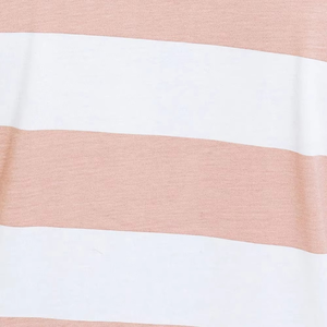 Camiseta a Rayas para Hombre, Nueva Llegada, Algodón y Poliéster, Manga Corta, Cuello Redondo, Informal, Ropa de Calle de Verano, Camiseta con Estampado Personalizado - Product Image 3