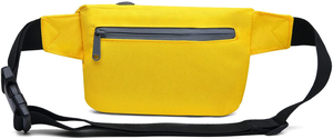 Nouvelle arrivée : Sac banane uni avec fermeture éclair pour la randonnée, la course, la gym, le cyclisme et les voyages - Product Image 2