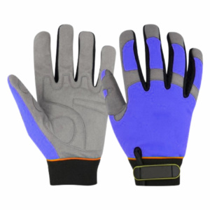 ถุงมือกันกระแทกงานหนัก หนังสังเคราะห์เสริมแรง ระบายอากาศได้ดี สำหรับงานอุตสาหกรรม ออกแบบสำหรับช่าง - Product Image 5