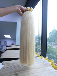 Extensions de cheveux vierges 100% cheveux humains du Vietnam en vrac # 613 # 60 # Prix d'usine 1b, livraison complète dans le monde entier - Product Image 4