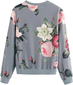 Sweat-shirt personnalisé pour femme avec logo, sublimation, confortable, prix abordable, nouveau tissu, dernier style. - Product Image 2