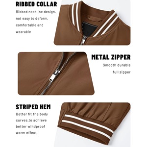 New Real Black <b>Wool</b> <b>Red</b> Leather Sleeve Letterman College Baseball Varsity Jacket Leather Sleeves Varsity Jackets - Product Image 3