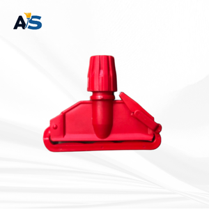 A&S Industrial Aluminum Pole <b>Floor</b> <b>Mop</b> Synthetic Cloth Head Adjustable Grip Clip Sliding Wringing Method 20,000+ Durable Uses - Product Image 3