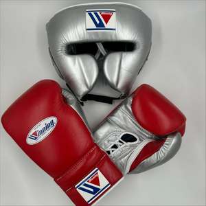 Ensemble de boxe professionnel OEM le plus vendu, en cuir véritable de haute qualité, durable et confortable, avec logo personnalisé, équipement de protection - Product Image 1