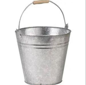 Seau à glace en acier inoxydable de luxe, couleur nickel, design authentique, martelé à la main, aspect antique, idéal pour les célébrations et les mariages - Product Image 2
