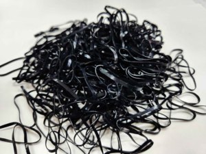 Lote de Bandas Elásticas para el Cabello, Tamaño M, 40x2mm, Alta Elasticidad, No Tóxicas, Empaquetado en Bolsa OPP, Uso Diario Informal - Product Image 2