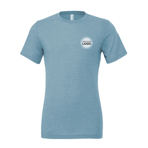 Wholesale Apparel CVC Crew Neck Tri-Blend Made of Cotton/<b>Bamboo</b> Fiber T Shirt - Product Image 1
