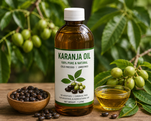 Aceite Esencial Compuesto de KARANJA TERRA BIO, 100% Puro, Prensado en Frío, de Semillas de Pongamia, Aroma Herbal para Todo Tipo de Piel - Product Image 3