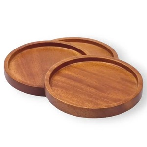 Square Wooden Storage Tray Stackable Minimalist Design Kitchen Tableware Holder - Product Image 3