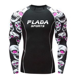 Fabricant de rashguards à manches longues de qualité supérieure, fournisseur de rashguards personnalisés imprimés, rashguards de sport abordables en gros - Product Image 3