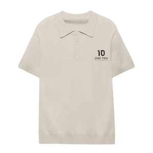 เสื้อโปโลแขนสั้นผู้ชาย ผ้าถักเนื้อนุ่ม ระบายอากาศได้ดี สวมใส่สบาย  รับตัดเย็บตามแบบ - Product Image 1