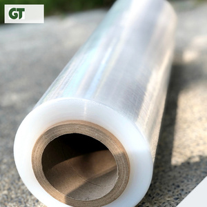 LLDPE Transparent Stretch Film 200m 50cm Moisture Proof Easy-to-Use Protective Soft Packaging <b>Pallets</b> for Many Products Casting - Product Image 1