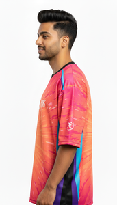 Camiseta Urbana de Moda, Sublimada, Holgada, Informal, para Hombre, Popular para Uso Diario - Product Image 5