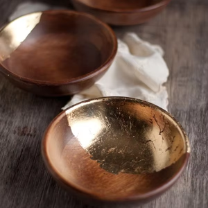 Tazones de Madera Ecológicos Hechos a Mano, Aptos para Alimentos, Modernos, para Servir Sopa y Ensalada, para Uso en el Hogar, Hotel, Vajilla, de Proveedor Indio - Product Image 1