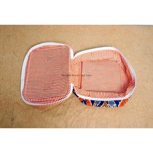 Ensemble de 3 sacs suspendus pliables en coton de haute qualité avec fermeture éclair pour femmes, rangement multi-compartiments pour maquillage et cosmétiques - Product Image 5