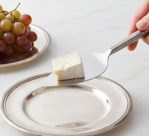 Juego de cuchillos para queso de acero inoxidable, 4 piezas, tenedor, espátula, utensilios duraderos plateados para queso, para el hogar y la cocina - Product Image 6