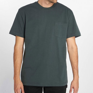 OEM Customized High Quality Men's 280 Gram Knitted PolyesterCotton T-Shirts Silk <b>Screen</b> Printed Custom Logo Breathable Formal - Product Image 3