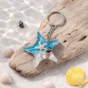 Elegant Butterfly Resin Key Ring With Sparkling Glitter Handmade Decorative Fashion Accessory Pendant Charm - Product Image 4