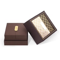 Boîte à parfum personnalisée noire à fermeture magnétique, en carton rigide recyclable, luxueuse, écologique, avec doublure en éponge et gaufrage mat