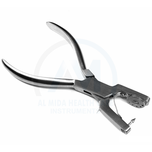 Al Mida Healthcare AMHC-R-70 Pince orthodontique manuelle pour l'extraction des molaires inférieures, prise en main facile, garantie à vie - Product Image 1
