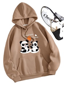 Nouveau style – Sweat à capuche pour femme, hiver, doublé, respirant, couleur unie, design décontracté, broderie, logo personnalisé, best-seller 100 % - Product Image 6