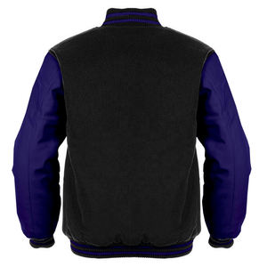 Chaqueta Varsity Clásica de Nylon Resistente al Viento para Hombre, Precio Económico al por Mayor, OEM, Alta Calidad, Tendencia Urbana, Cierre de un Solo Botón - Product Image 6