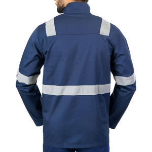 Vestes de sécurité réfléchissantes haute visibilité pour l'hiver, vêtements de travail d'extérieur, vestes de sécurité imperméables personnalisées en gros - Product Image 5