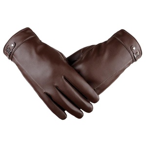 Gants en cuir respirants de qualité supérieure, demi-doigts, avec design antidérapant et protection rigide des articulations, pour moto et usage extérieur, style unisexe - Product Image 4