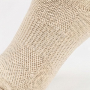 Crew <b>Socks</b> Solid Color Knitted Cotton Breathable Daily Wear Adult Regular Style Spring Season - Product Image 5