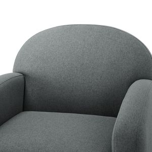 Fauteuil pivotant Edie Grey pour salon - Product Image 5