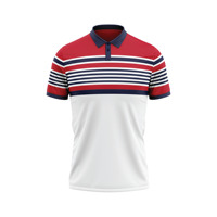 Camiseta Deportiva Polo Personalizada de Alta Calidad para Hombre y Mujer, Transpirable, Estampada, Sin Costuras, Elástica en Cuatro Direcciones, de Secado Rápido para Correr