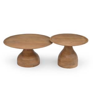 Handcrafted Luxury <b>Coffee</b> <b>Table</b> Featuring a Natural <b>White</b> Marble Top with Premium Extendable Mango Wood Frame for Modern Living - Product Image 3