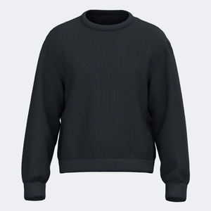 เสื้อสเวตเชิ้ตโอเวอร์ไซส์พิมพ์ลายหนา 300 กรัม ผ้าฝ้าย 100% สำหรับฤดูหนาว แบบคอกลม ปักลายตามสั่ง สำหรับผู้ชาย - Product Image 1