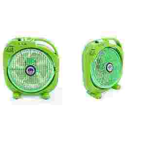 Ventilador de Pedestal LED de 16 Pulgadas, Color Gris, Refrigeración por Aire, Marca Air Cooling, para Uso en Garaje y Exteriores, Opción de Montaje en Pared, Diseño de Plástico, Alta Velocidad - Product Image 2