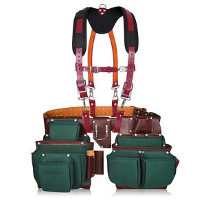 Cinturón/Bolsa/Estuche de Herramientas de Cuero 100% Genuino al por Mayor, las Mejores Ofertas Personalizadas para Carpinteros y Uso en Construcción a Precios de Mayoreo - Product Image 1