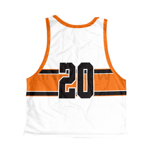 Uniforme de fútbol americano personalizado, camiseta de lacrosse de malla sublimada para adultos, talla grande, camiseta de portero estampada. - Product Image 3
