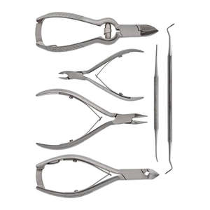 Ensemble de podologie 6 pièces en acier inoxydable, kit d'outils de soin des ongles des pieds - Product Image 4