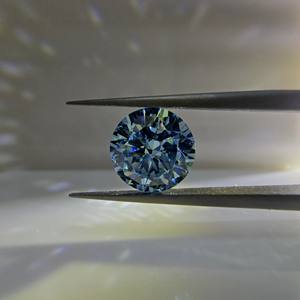 Diamante Cultivado en Laboratorio, Corte Brillante Redondo, Azul Intenso de 3CT, VS2, Certificado IGI, Venta al Por Mayor Directa de Fábrica - Product Image 5