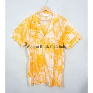 Conjuntos de Pijamas Cortos de Verano Elegantes y Cómodos para Mujeres y Adolescentes, Transpirables, de Algodón, Corte Holgado, Diseños y Logotipos Personalizables - Product Image 2