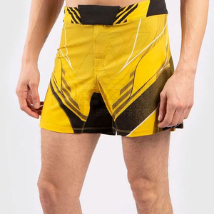 Precios al por mayor, fabricación directa, marca privada, pantalones cortos de entrenamiento MMA para hombres, para artes marciales - Product Image 1